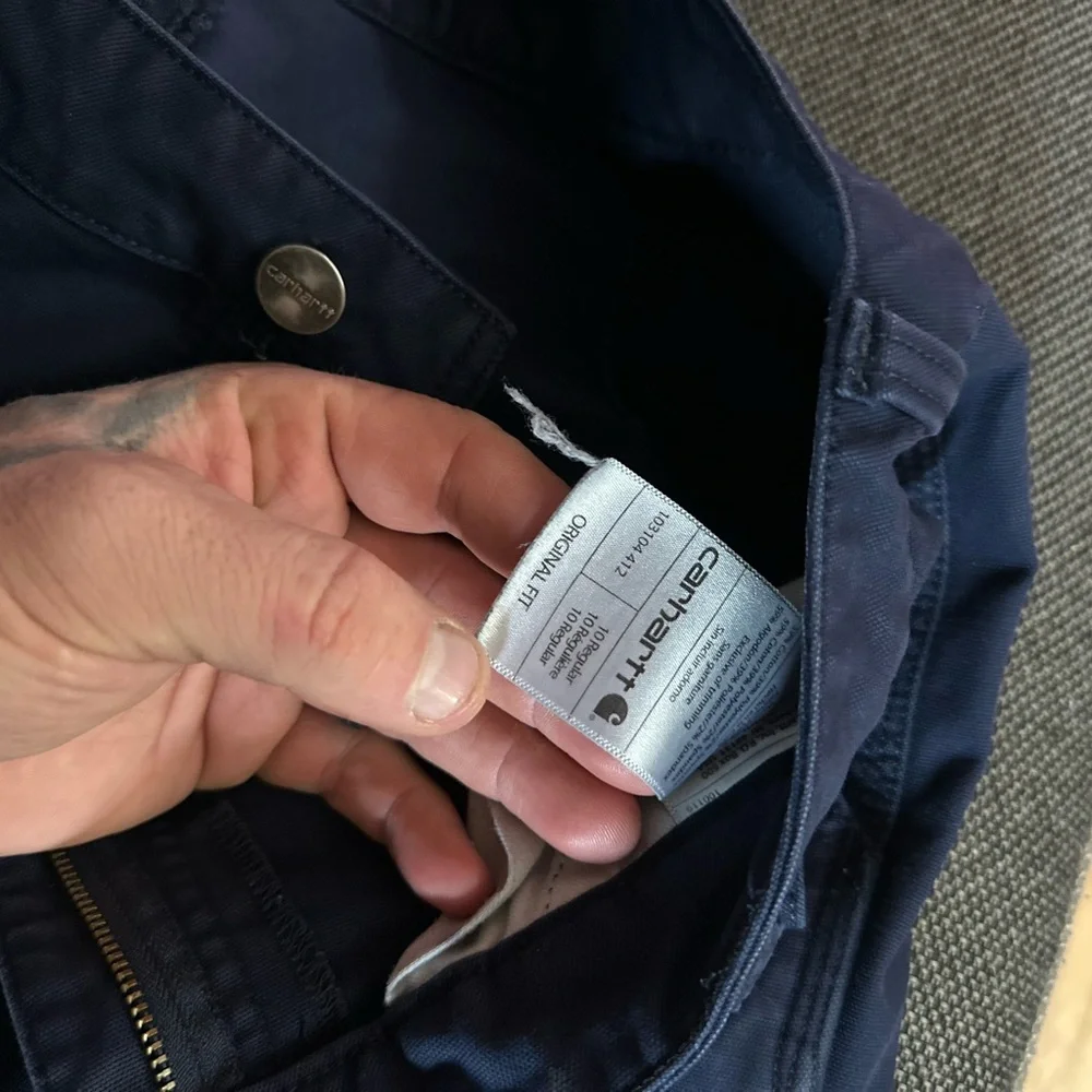 Men's Black Cargo Pants - Picture 10 of 10